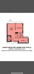 Blk 468 West Plains @ Bukit Batok (Bukit Batok), HDB 2 Rooms #503004691